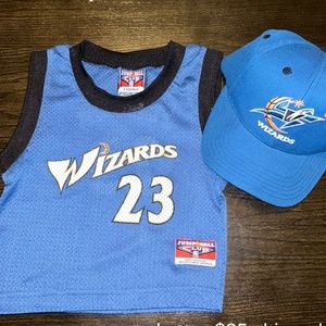 Toddler Washington Wizards Michael Jordan Jersey & Hat